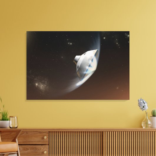 Mars Science Laboratory Aeroshell Capsule 2 Canvas Afdruk (Insitu (Woonkamer))