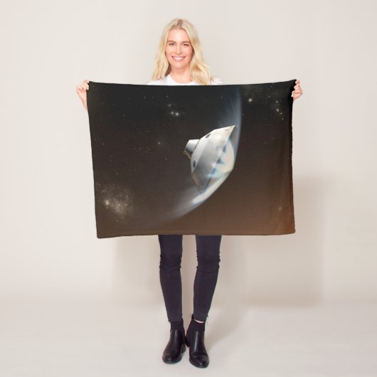 Mars Science Laboratory Aeroshell Capsule 2 Fleece Deken (In situ)