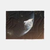 Mars Science Laboratory Aeroshell Capsule 2 Fleece Deken (Voorkant (Horizontaal))