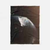 Mars Science Laboratory Aeroshell Capsule 2 Fleece Deken (Voorkant)