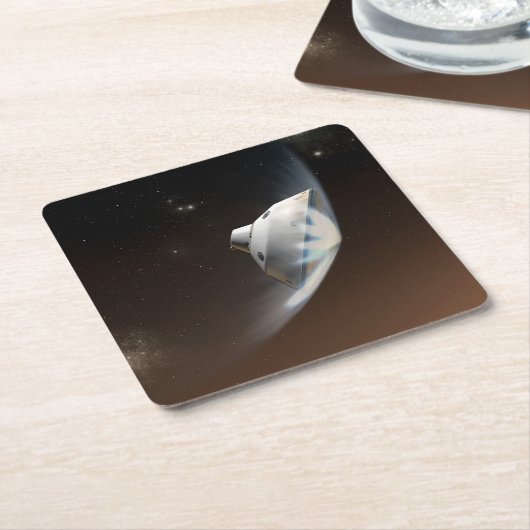 Mars Science Laboratory Aeroshell Capsule 2 Kartonnen Onderzetters (Schuin)