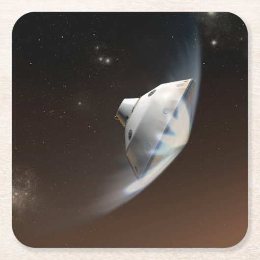Mars Science Laboratory Aeroshell Capsule 2 Kartonnen Onderzetters (Voorkant)