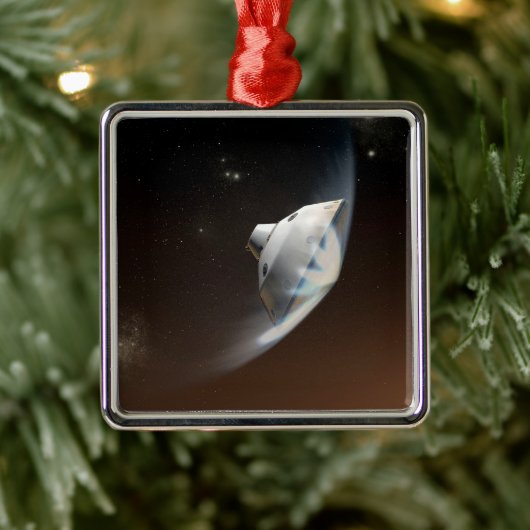 Mars Science Laboratory Aeroshell Capsule 2 Metalen Ornament (Boom)