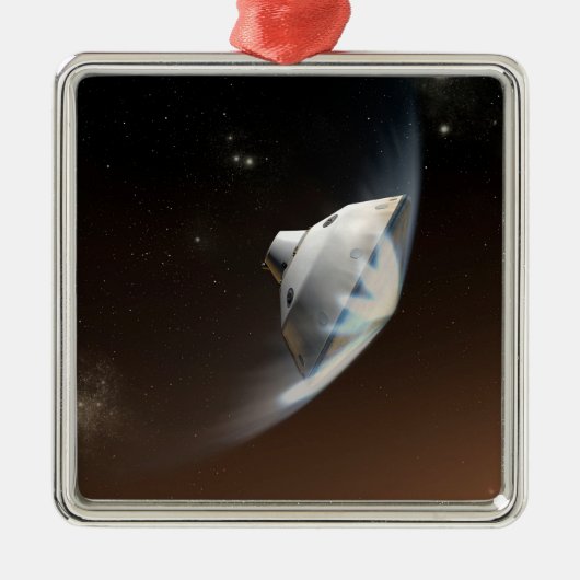 Mars Science Laboratory Aeroshell Capsule 2 Metalen Ornament (Voorkant)
