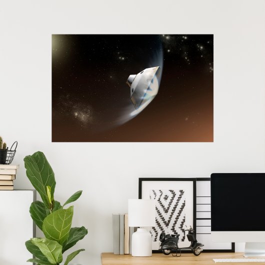 Mars Science Laboratory Aeroshell Capsule 2 Poster (Thuiskantoor)