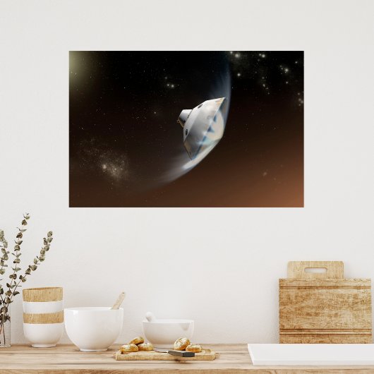 Mars Science Laboratory Aeroshell Capsule 2 Poster (Keuken)