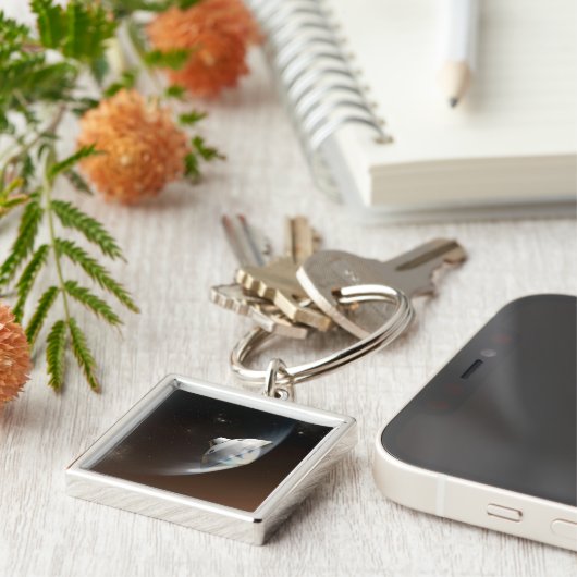 Mars Science Laboratory Aeroshell Capsule 2 Sleutelhanger (Zijkant)