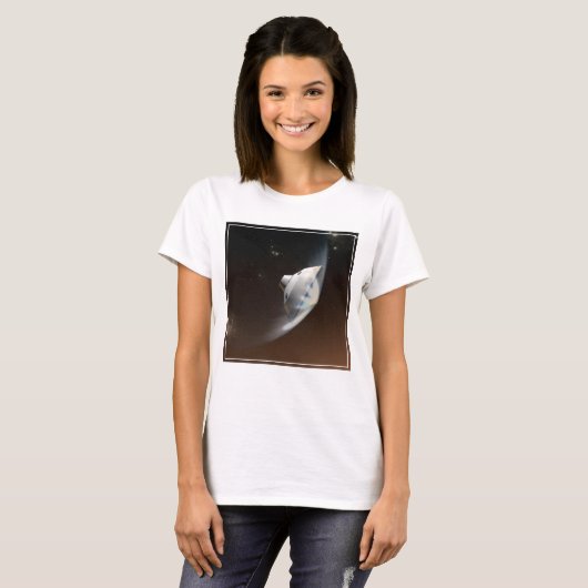 Mars Science Laboratory Aeroshell Capsule 2 T-shirt (Voorkant volledig)