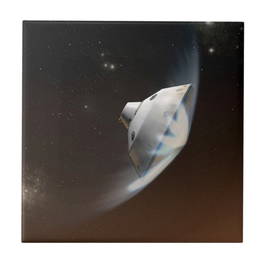 Mars Science Laboratory Aeroshell Capsule 2 Tegeltje (Voorkant)