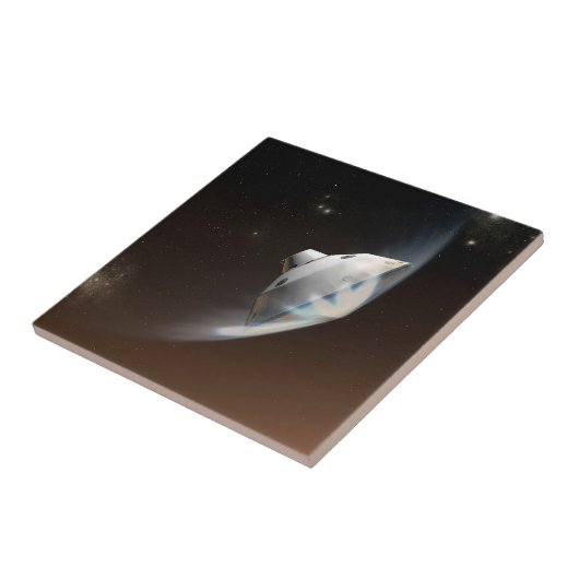 Mars Science Laboratory Aeroshell Capsule 2 Tegeltje (Zijkant)