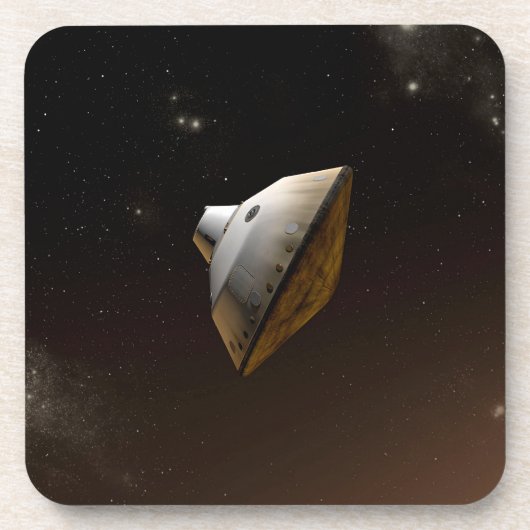 Mars Science Laboratory Aeroshell Capsule Bier Onderzetter (Voorkant)