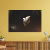 Mars Science Laboratory Aeroshell Capsule Canvas Afdruk (Insitu (Woonkamer))