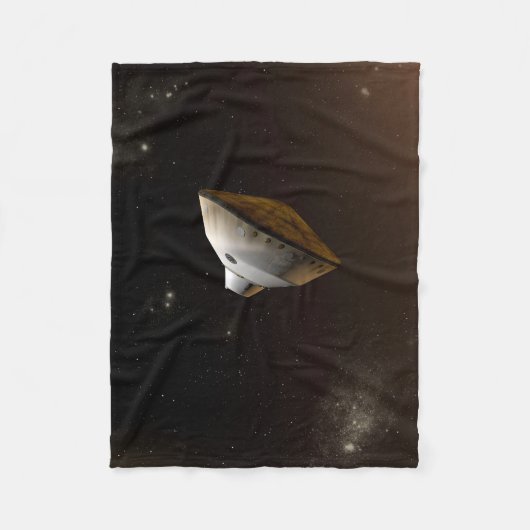 Mars Science Laboratory Aeroshell Capsule Fleece Deken (Voorkant)