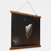 Mars Science Laboratory Aeroshell Capsule Hangend Wandkleed (Gebogen)