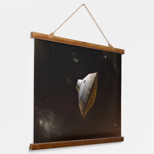 Mars Science Laboratory Aeroshell Capsule Hangend Wandkleed (Gebogen)