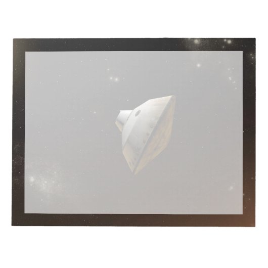 Mars Science Laboratory Aeroshell Capsule Notitieblok (Voorkant)