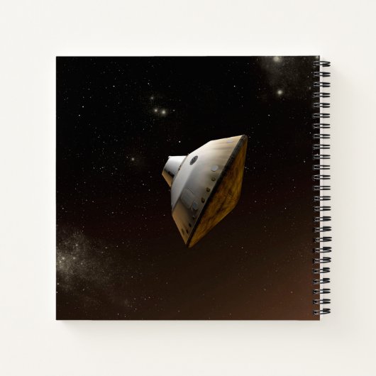 Mars Science Laboratory Aeroshell Capsule Notitieboek (Achterkant)