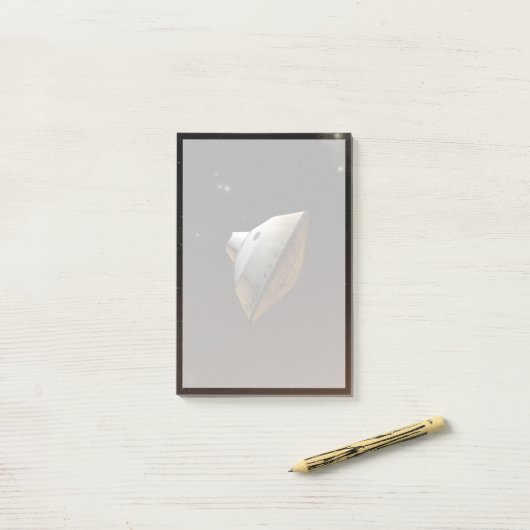 Mars Science Laboratory Aeroshell Capsule Post-it® Notes (Op bureau)