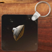 Mars Science Laboratory Aeroshell Capsule Sleutelhanger (Achterkant)