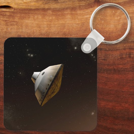Mars Science Laboratory Aeroshell Capsule Sleutelhanger (Achterkant)