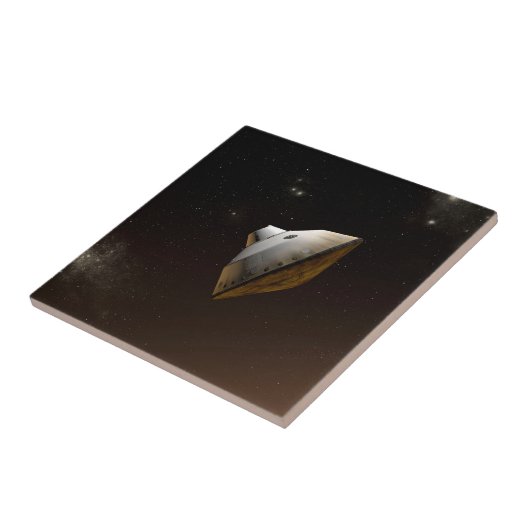 Mars Science Laboratory Aeroshell Capsule Tegeltje (Zijkant)