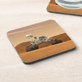 Mars Science Laboratory Curiosity Rover. 2 Bier Onderzetter (Linkerzijde)