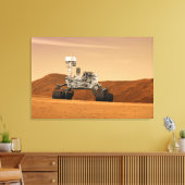 Mars Science Laboratory Curiosity Rover. 2 Canvas Afdruk (Insitu (Woonkamer))