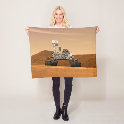Mars Science Laboratory Curiosity Rover. 2 Fleece Deken (In situ)