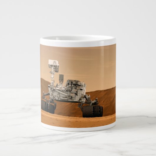 Mars Science Laboratory Curiosity Rover. 2 Grote Koffiekop (Voorkant)