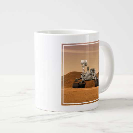 Mars Science Laboratory Curiosity Rover. 2 Grote Koffiekop (Voorkant rechts)