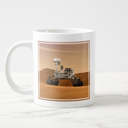 Mars Science Laboratory Curiosity Rover. 2 Grote Koffiekop (Links)