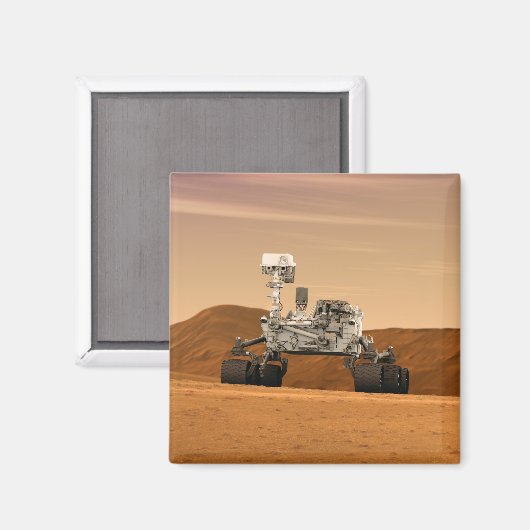 Mars Science Laboratory Curiosity Rover. 2 Magneet (Voorkant / Achterkant)