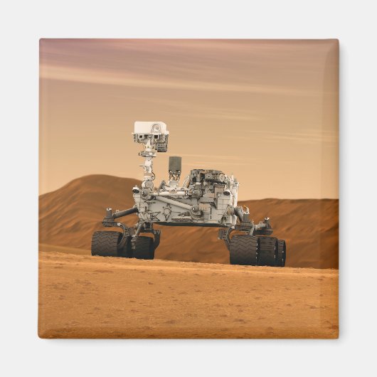 Mars Science Laboratory Curiosity Rover. 2 Magneet (Voorkant)