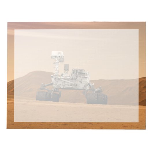 Mars Science Laboratory Curiosity Rover. 2 Notitieblok (Voorkant)