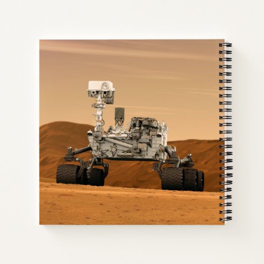 Mars Science Laboratory Curiosity Rover. 2 Notitieboek (Achterkant)
