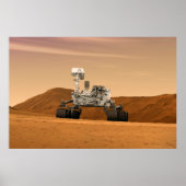 Mars Science Laboratory Curiosity Rover. 2 Poster (Voorkant)