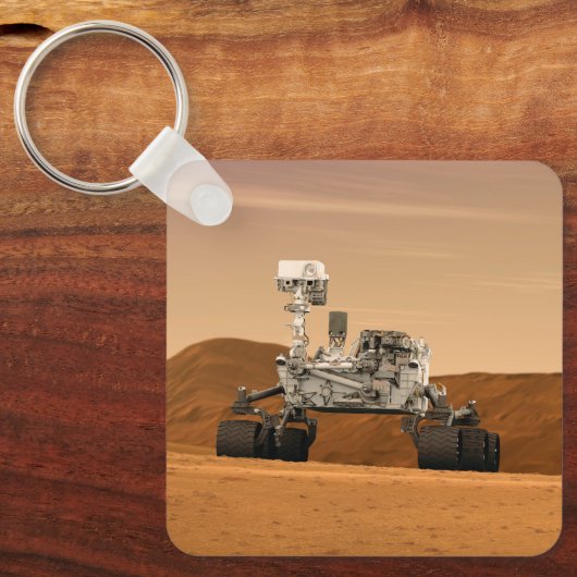 Mars Science Laboratory Curiosity Rover. 2 Sleutelhanger (Voorkant)