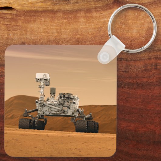 Mars Science Laboratory Curiosity Rover. 2 Sleutelhanger (Achterkant)