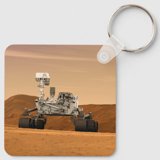 Mars Science Laboratory Curiosity Rover. 2 Sleutelhanger (Achterkant)