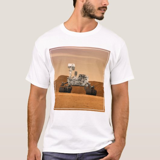 Mars Science Laboratory Curiosity Rover. 2 T-shirt (Voorkant)