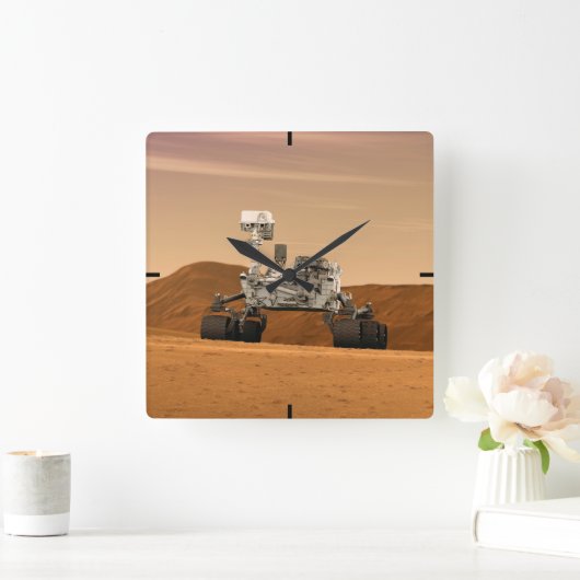 Mars Science Laboratory Curiosity Rover. 2 Vierkante Klok (Huis)
