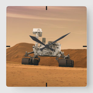 Mars Science Laboratory Curiosity Rover. 2 Vierkante Klok