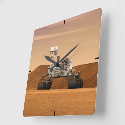 Mars Science Laboratory Curiosity Rover. 2 Vierkante Klok (Hoek)