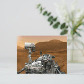 Mars Science Laboratory Curiosity Rover. 3 Briefkaart (Staand voorkant)