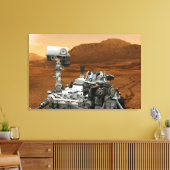Mars Science Laboratory Curiosity Rover. 3 Canvas Afdruk (Insitu (Woonkamer))