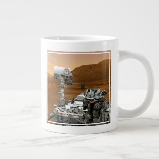 Mars Science Laboratory Curiosity Rover. 3 Grote Koffiekop (Rechts)