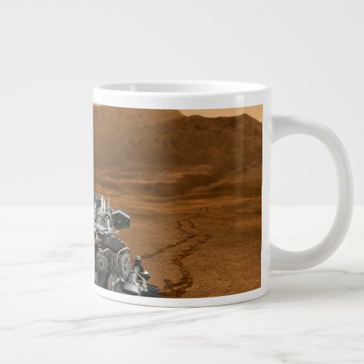 Mars Science Laboratory Curiosity Rover. 3 Grote Koffiekop (Rechts)