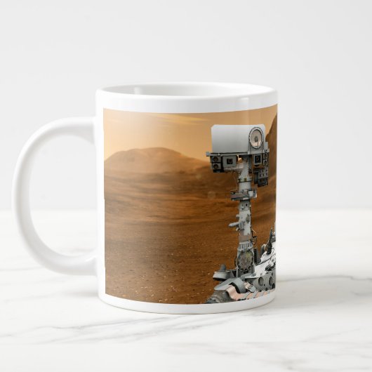 Mars Science Laboratory Curiosity Rover. 3 Grote Koffiekop (Links)