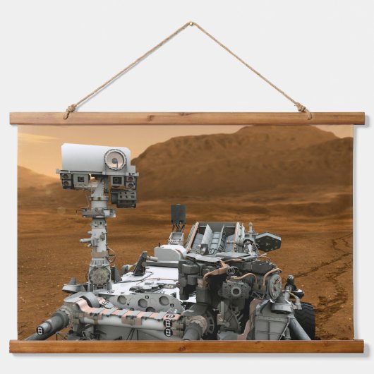 Mars Science Laboratory Curiosity Rover. 3 Hangend Wandkleed (Voorkant)