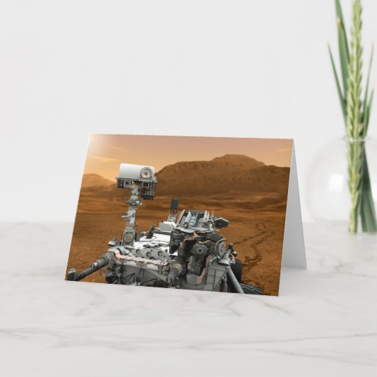 Mars Science Laboratory Curiosity Rover. 3 Kaart (Voorkant)